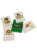 Mad420 Playing Cards 24 szt. - Imprezowa gra karciana z motywem roślinnym