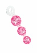 ToyJoy Crystal Trio Medium - anatomiczna zatyczka silikonowa z kryształkami