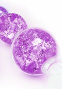 ToyJoy Crystal Trio Medium - silikonowa anatomiczna wtyczka z kryształkami