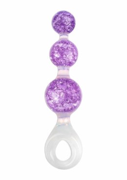 ToyJoy Crystal Trio Medium - silikonowa anatomiczna wtyczka z kryształkami
