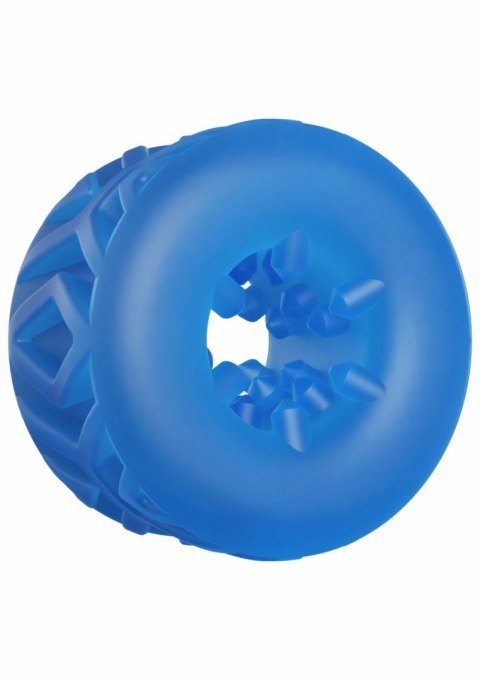 ToyJoy Hero 4-in-1 Grid Ring silikonowy pierścień wielofunkcyjny czarny