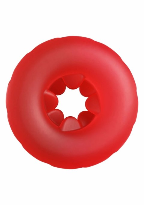 ToyJoy Hero 4-in-1 Twister Ring silikonowy wielofunkcyjny czarny