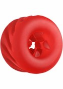 ToyJoy Hero 4-in-1 Twister Ring silikonowy wielofunkcyjny czarny