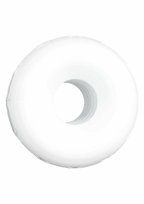 ToyJoy Hero 4-in-1 silikonowy pierścień intymny, rozciągliwy, czarny