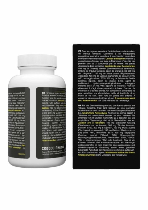 Cobeco Pharma Penis Pills 1 Month Plan 60 kapsułek - suplement dla mężczyzn Tribulus