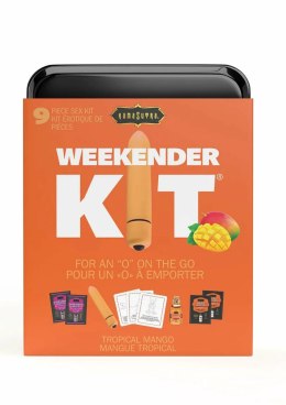 Kama Sutra The Weekender Kit - Zestaw podrożny mini kosmetykow intymnych