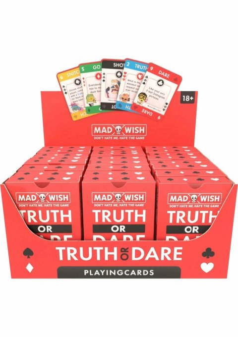 MadWish Playing Cards 24 szt. ENG/DE - Zestaw gier imprezowych