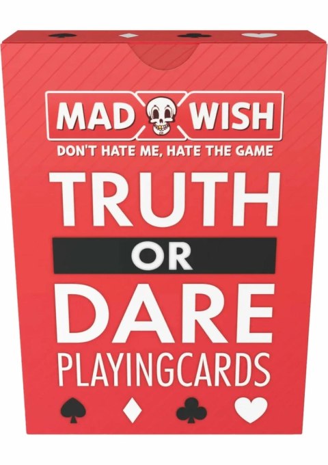 MadWish Playing Cards 24 szt. ENG/DE - Zestaw gier imprezowych