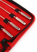 Mr. Steel Rosebud Zestaw 8 sond intymnych stalowych, rożne rozmiary