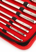 Mr. Steel Single-End Dilator Zestaw 14 szt. stal nierdzewna precyzyjne rozmiary