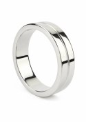 Mr. Steel Single Grooved C-Ring 50mm stalowy pierścień z rowkiem