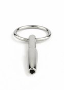 Mr. Steel Uretheral Open Plug stalowy anatomiczny z otwartym kanałem 8 mm