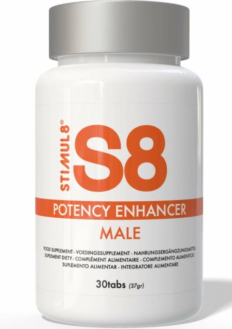 S8 Potency Enhancer Tabs 30 szt. - suplement dla mężczyzn z L-Argininą