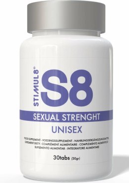 S8 Sexual Strength Tabs 30 szt. - suplement z magnezem i witaminami B