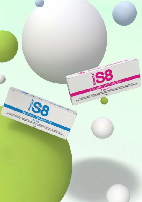 S8 Sexuality Female Tabs 8 szt. - suplement dla kobiet z żeń-szeniem i maca