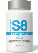 S8 Sperm Quality Tabs 30 szt. - wsparcie męskiej witalności i płodności