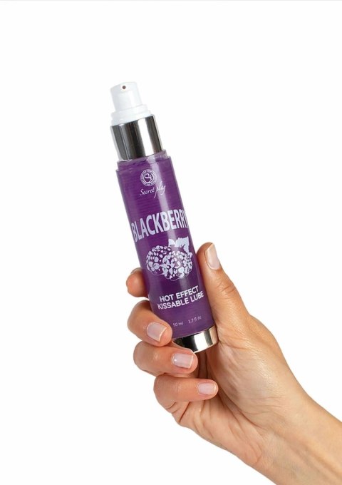 Secret Play Hot Effect Kissable Lubricant 2w1 Truskawkowy Krem 50ml Vegan Airless