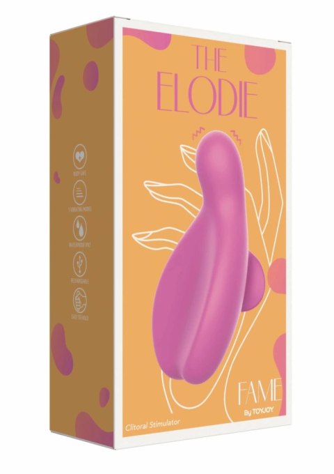 TOYJOY The Elodie Fame - stymulator punktowy silikonowy, 10 trybow, IPX7