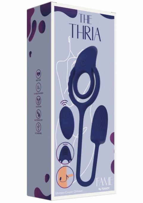 TOYJOY The Thria Ultimate Couple Climaxer pierścień silikonowy IPX7