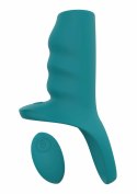 TOYJOY The Zayn - silikonowy pierścień wibrujący z pilotem, 10 trybow