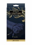 Bondage Couture Rope 7.5m czarny - lina do praktyk wiązania