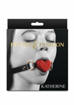 Fetish & Fashion Katherine Gag - anatomiczny model z regulacją, czarny