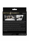 Fetish & Fashion Megan Gag - regulowany pasek, syntetyczny materiał PU