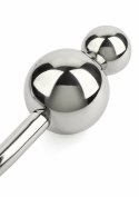 Mr. Steel Anal Hook Double Balls 25+40mm stal nierdzewna