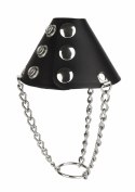 Mr. Steel Parachute BallStretcher skorzany z łańcuszkami, regulowany