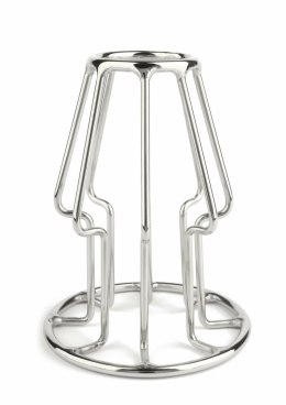Mr. Steel Trapezoid Plug Medium stalowy, geometryczny, średni rozmiar