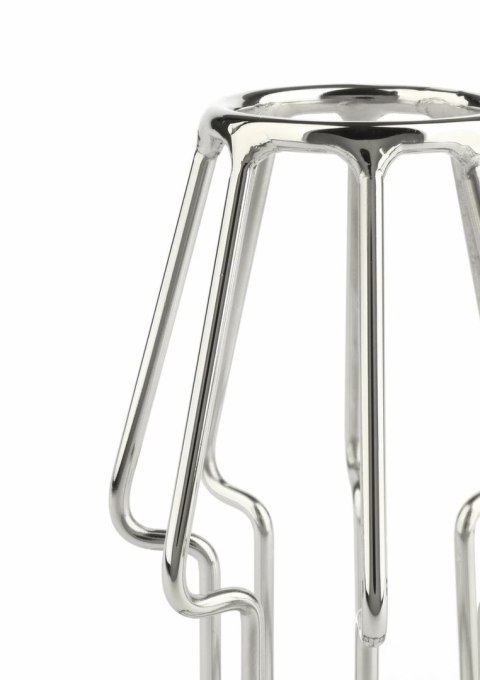 Mr. Steel Trapezoid Plug Medium stalowy, geometryczny, średni rozmiar