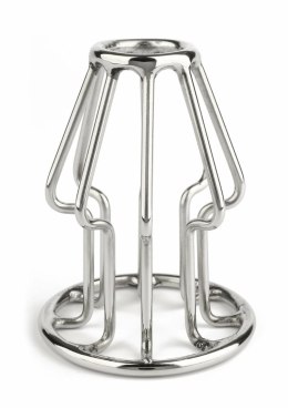 Mr. Steel Trapezoid Small - stalowy korek anatomiczny, lekki, geometryczny