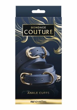 NS Novelties Bondage Couture Ankle Cuff - eleganckie kajdanki na kostki