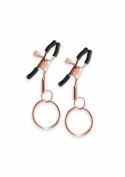 NS Novelties Nipple Clamps C2 - regulowane klamry z silikonowymi końcowkami