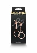 NS Novelties Nipple Clamps C2 - regulowane klamry z silikonowymi końcowkami