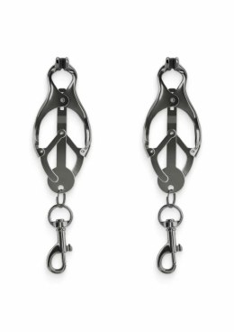 NS Novelties Nipple Clamps C3 - regulowane klamry silikonowe, metalowe
