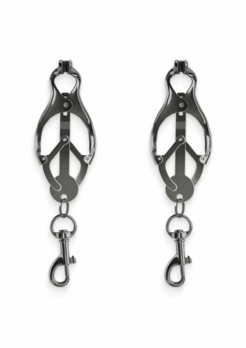 NS Novelties Nipple Clamps C3 - regulowane klamry silikonowe, metalowe