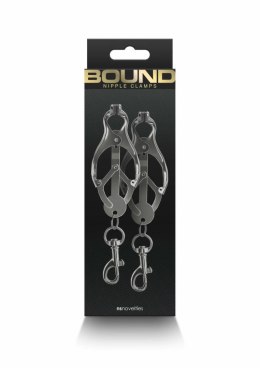 NS Novelties Nipple Clamps C3 - regulowane klamry silikonowe, metalowe
