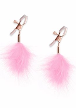 NS Novelties Nipple Clamps F1 regulowane klamry silikonowe czarne