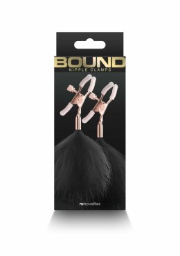 NS Novelties Nipple Clamps F1 - regulowane klamry z silikonowymi końcowkami