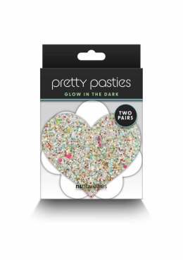 NS Novelties Pasties Heart & Flower 2 Pair - samoprzylepne ozdoby dekoracyjne