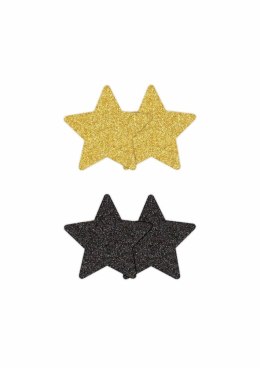 NS Novelties Pretty Pasties Glitter Stars samoprzylepne ozdoby 2 pary