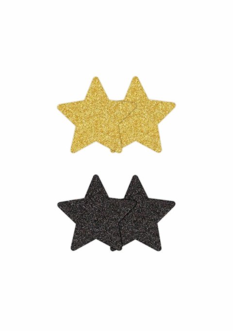 NS Novelties Pretty Pasties Glitter Stars samoprzylepne ozdoby 2 pary