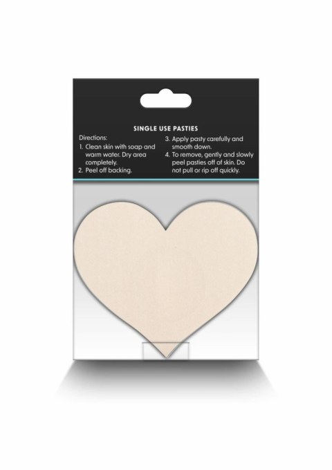 NS Novelties Pretty Pasties Heart I - Zestaw 4 par ozdobnych naklejek