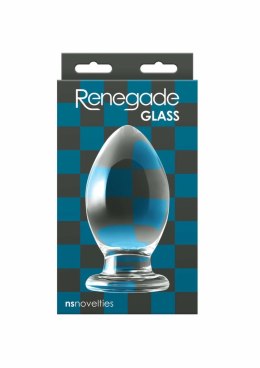 Renegade Bishop Glass - szklany korek intymny, duży rozmiar