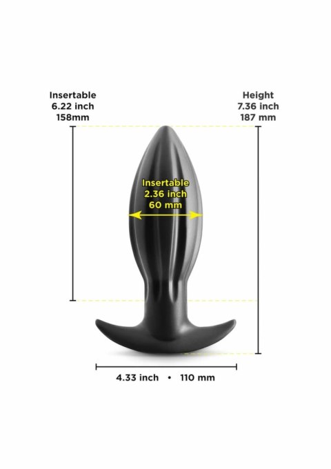 Renegade Bomba Large - elastyczna anatomiczna forma silikonowa XL