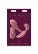 Secrets Echo - silikonowy model zdalnie sterowany, ładowalny, fioletowy