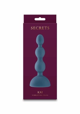 Secrets Kai silikonowy masażer z wibracjami, 3 prędkości, 7 trybow