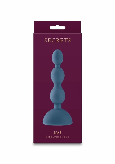 Secrets Kai silikonowy masażer z wibracjami, 3 prędkości, 7 trybow