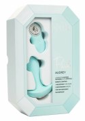 Pave Audrey luksusowy stymulator analny z pilotem, silikon, kryształki